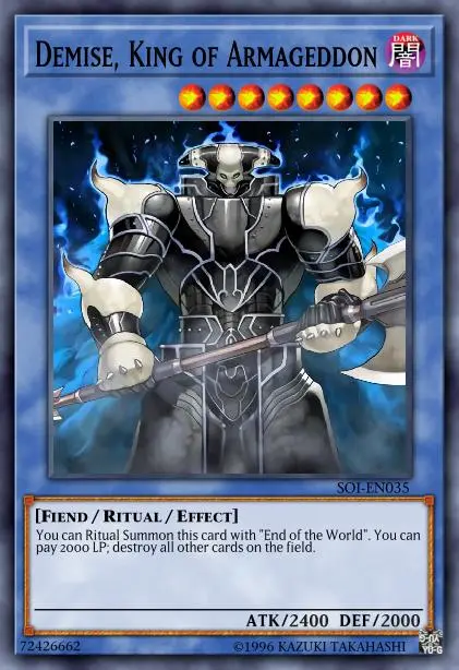 Demise, King of Armageddon